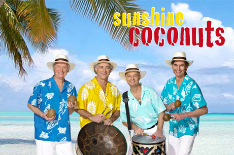 Sunshine Coconut Steeldrum Walkact